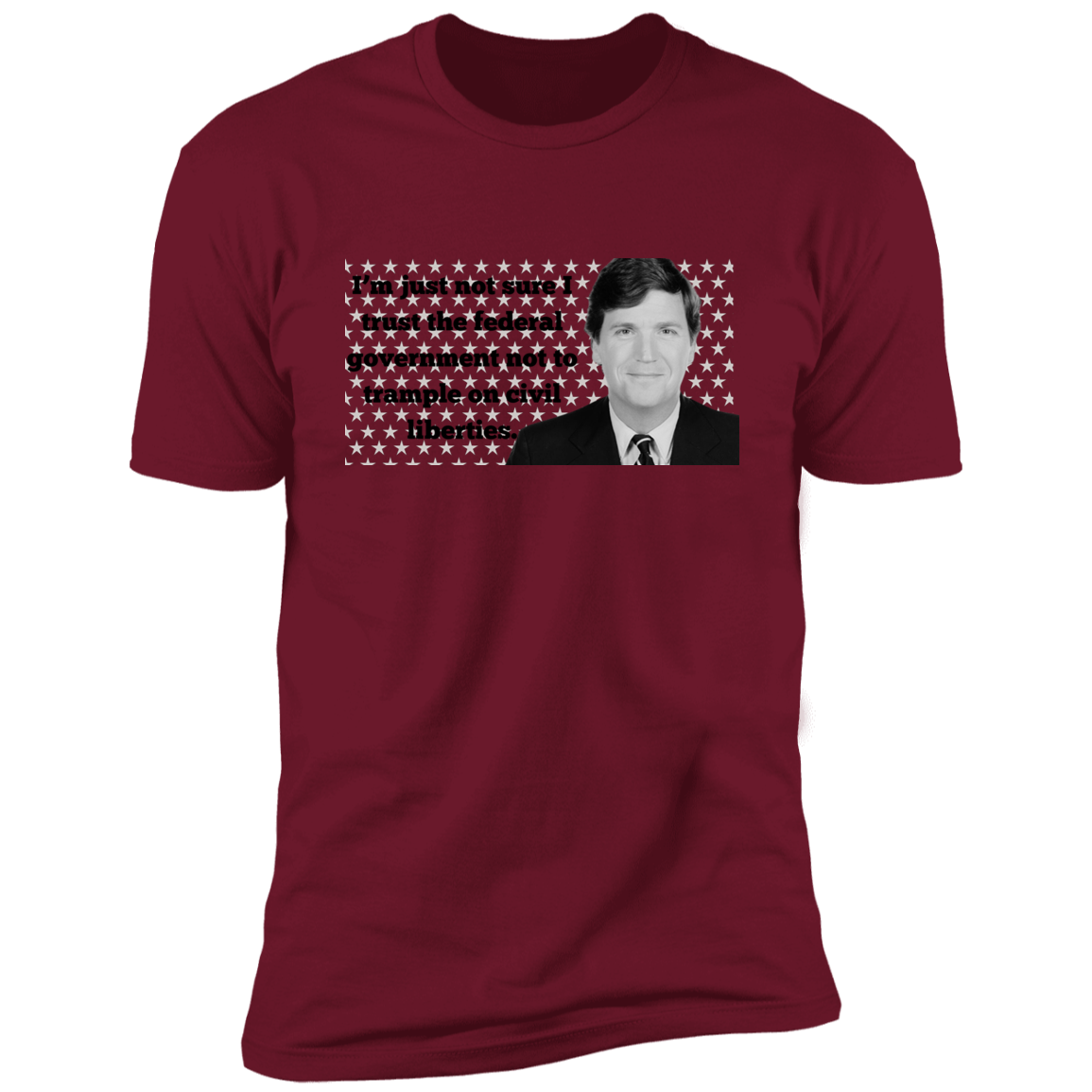 Tucker Carlson | Premium Short Sleeve T-Shirt | Civil Liberties