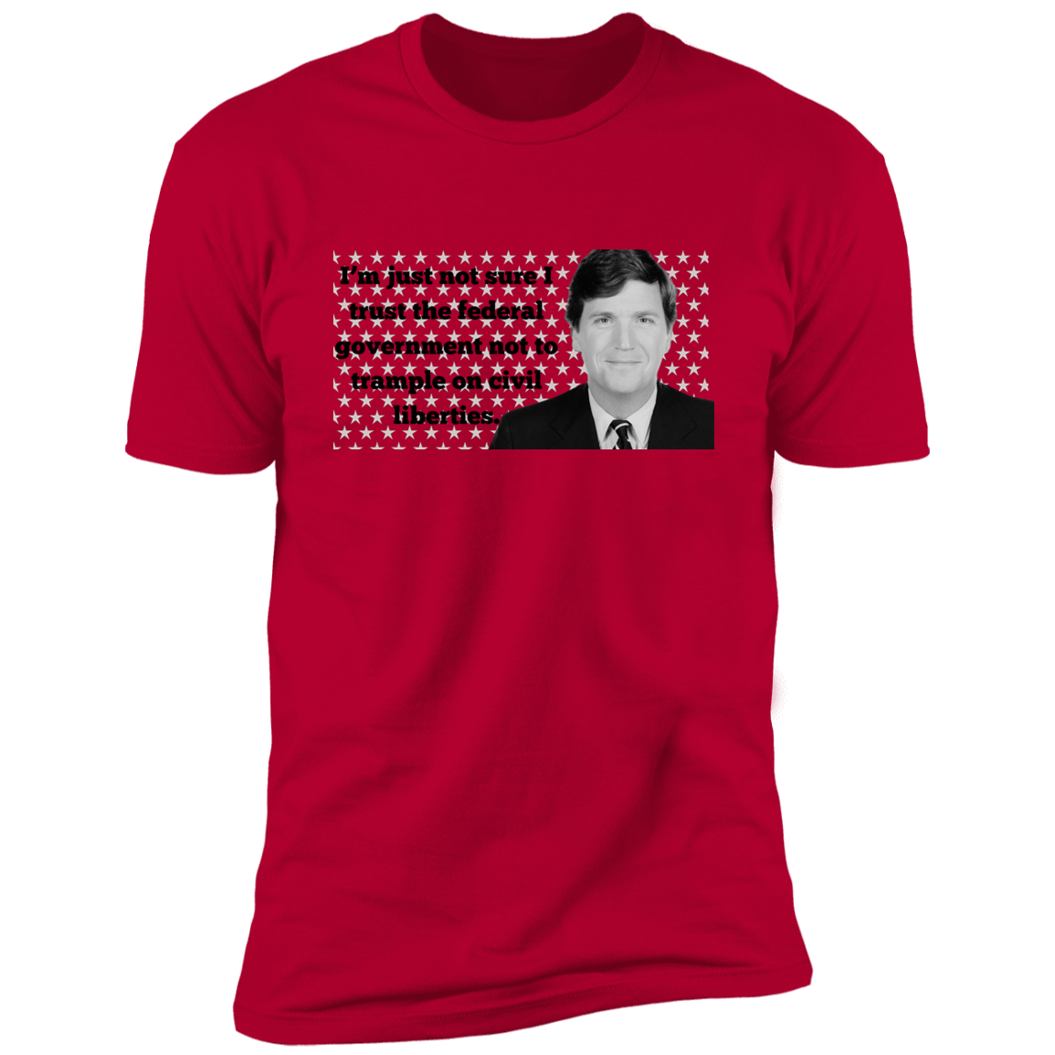 Tucker Carlson | Premium Short Sleeve T-Shirt | Civil Liberties