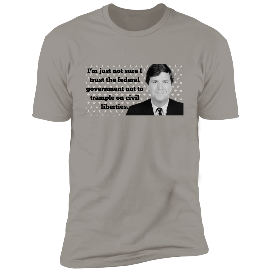 Tucker Carlson | Premium Short Sleeve T-Shirt | Civil Liberties