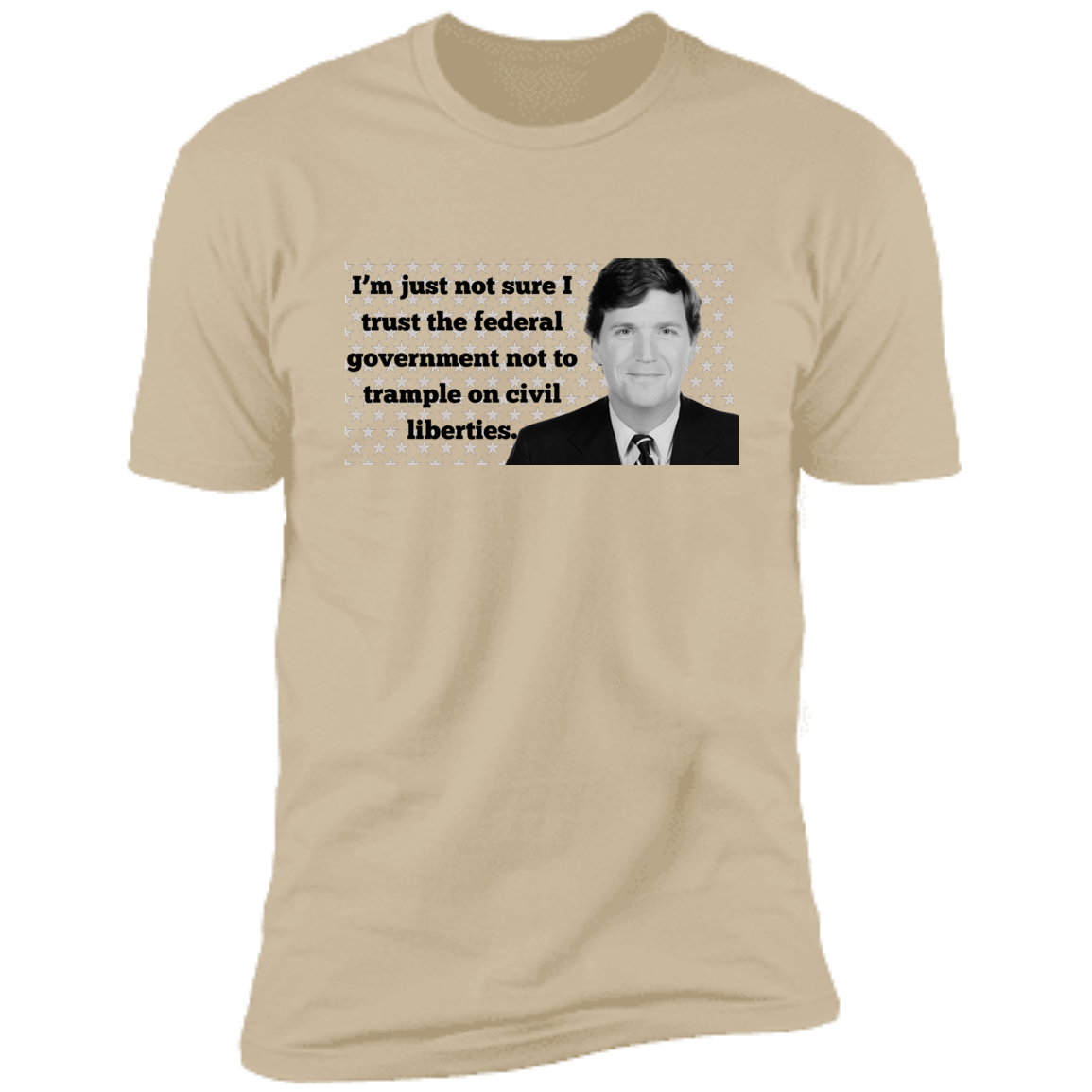 Tucker Carlson | Premium Short Sleeve T-Shirt | Civil Liberties