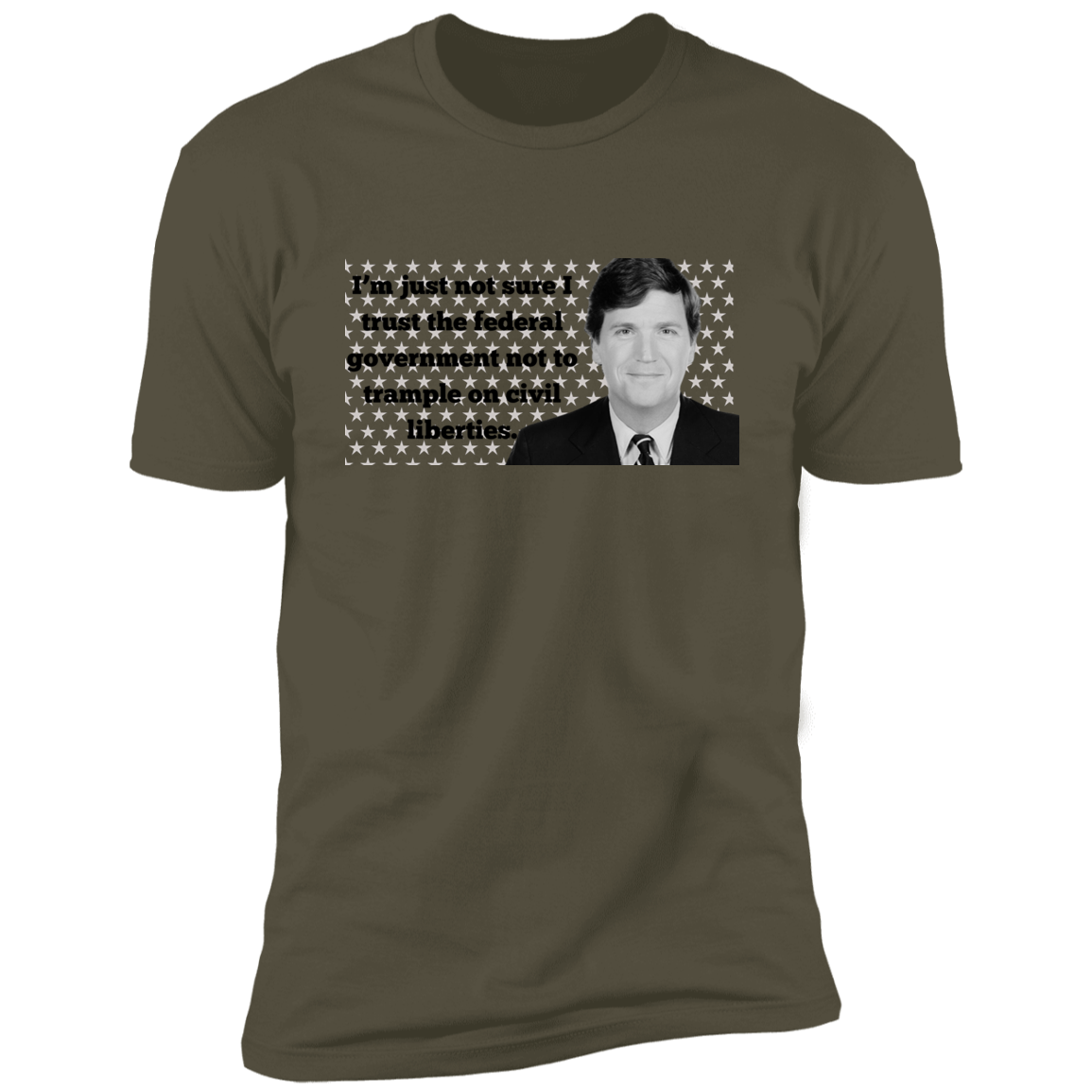 Tucker Carlson | Premium Short Sleeve T-Shirt | Civil Liberties