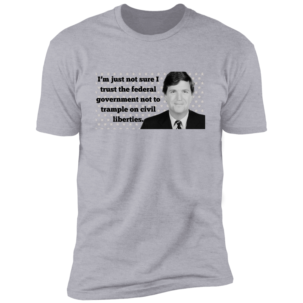 Tucker Carlson | Premium Short Sleeve T-Shirt | Civil Liberties